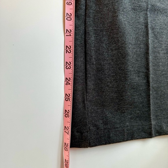 Gap Wide Leg Knit Pants in Dark Grey size 0P - Picture 7 of 10